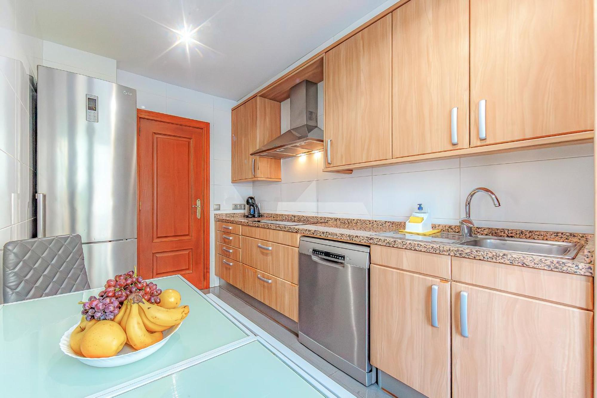 Ocean View Family Apartment In Playa La Arena Puerto de Santiago  Dış mekan fotoğraf