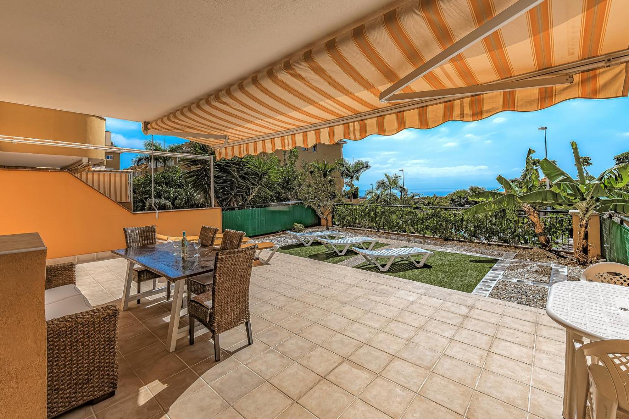 Ocean View Family Apartment In Playa La Arena Puerto de Santiago  Dış mekan fotoğraf